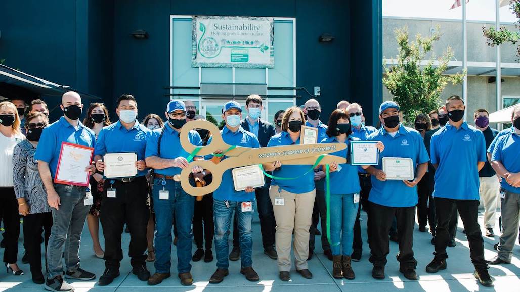 Blue Diamond Growers Earns Second Green Business Certification in Turlock