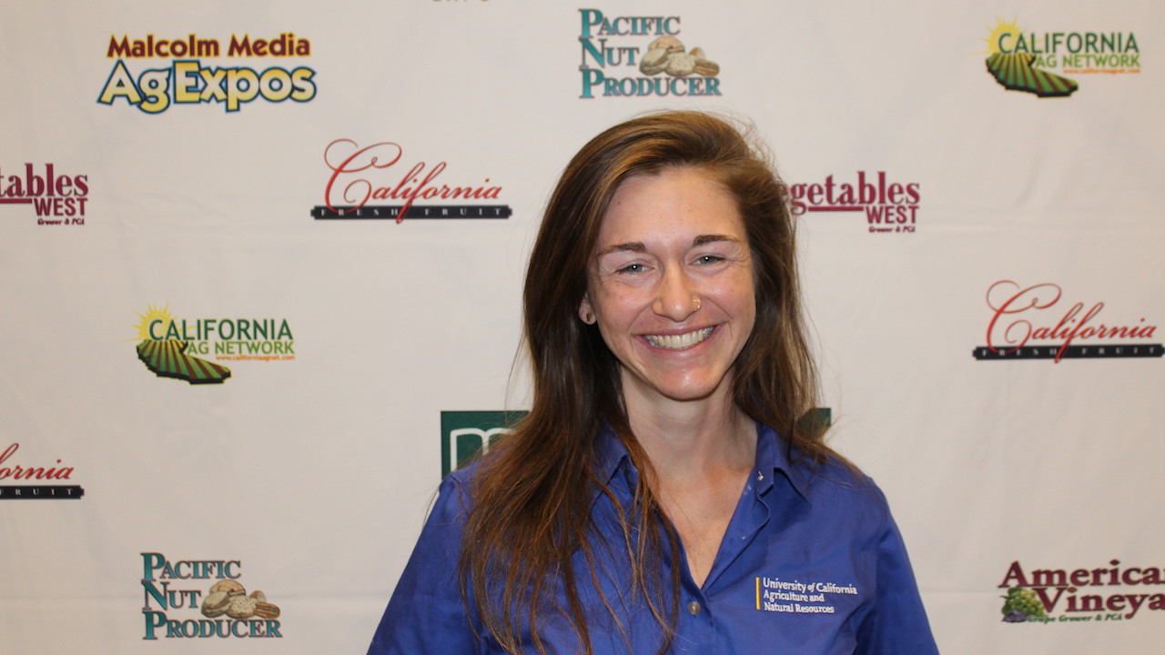 Evie Smith, New UCCE Staff Research Associate in Orchard Crop Systems