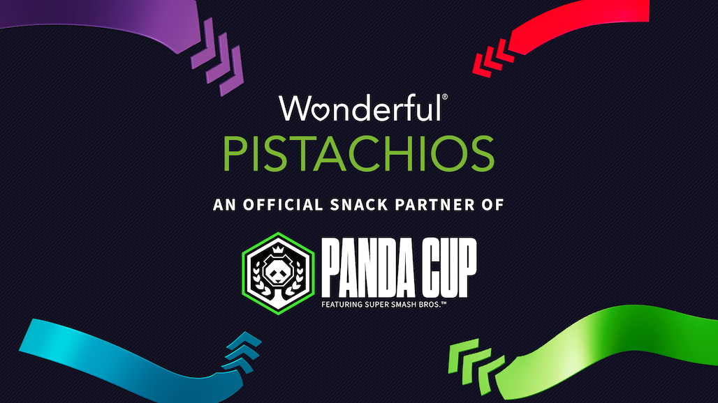 Wonderful® Pistachios Partners with Panda Global as an Official Snack of the First-ever Licensed North American Super Smash Bros.™ Circuit