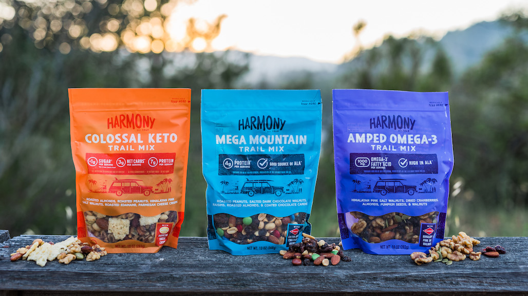 Diamond Foods Debuts the Reimagined Harmony®, 50-Year-Old Santa Cruz Trail Mix Brand