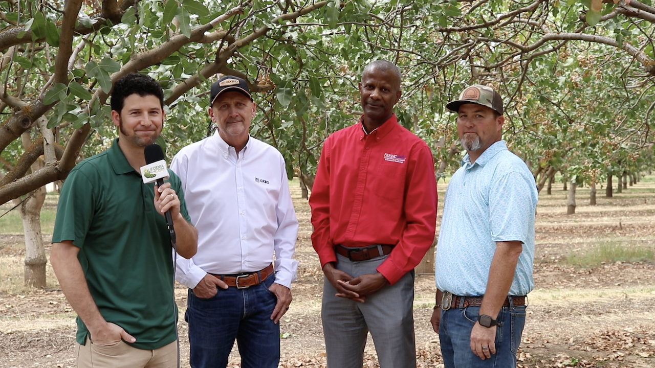 Whole Lotta Shakin’ Going on at Fresno State, Thanks to Pistachio Harvester Partnership with OXBO